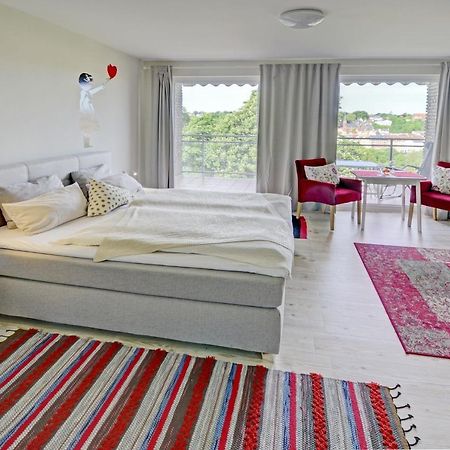 Fewo1846 - Flensview - Komfortables Studioapartment Mit Balkon Und Hafenblick Flensburg Luaran gambar